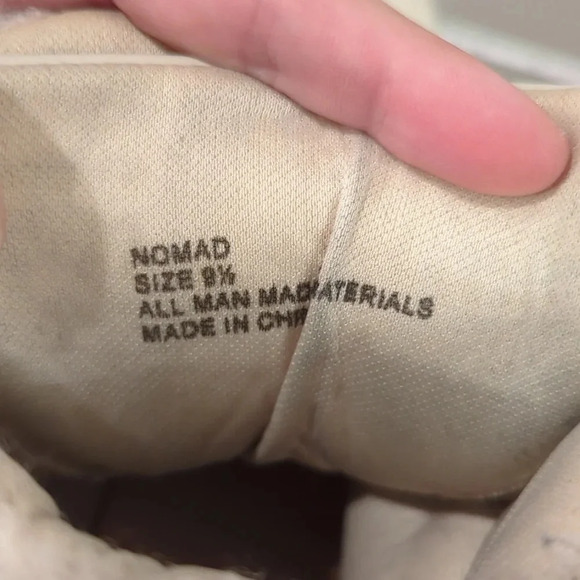 Aspen Nomad Boots size 9.5 Cream‎ Lace Up - Picture 6 of 9